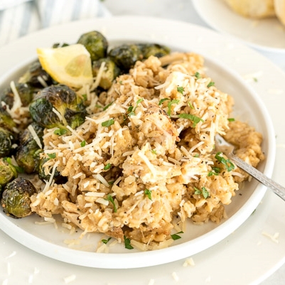Parmesan Chicken and Rice